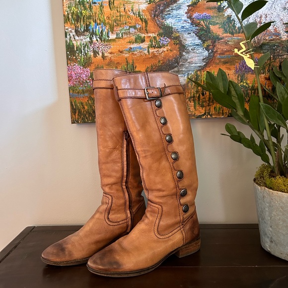 Leather Riding Boots - Picture 3 of 6